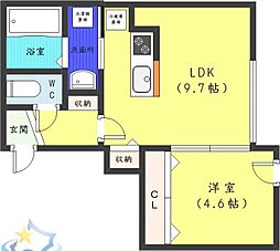 札幌市営東西線 発寒南駅 徒歩8分 2階/-