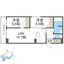 札幌市電2系統 ロープウェイ入口駅 徒歩2分