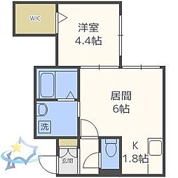 札幌市営東西線 西11丁目駅 徒歩12分 4階/-