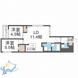 札幌市営東西線 琴似駅 徒歩4分 4階/-
