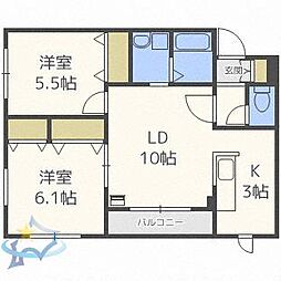 札幌市営東西線 発寒南駅 徒歩5分