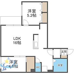 札幌市営東西線 琴似駅 徒歩6分 3階/-