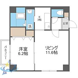 札幌市営東西線 西18丁目駅 徒歩2分 6階/-