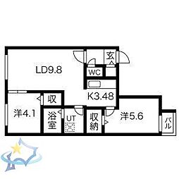 札幌市電2系統 静修学園前駅 徒歩8分