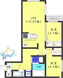 札幌市営東西線 バスセンター前駅 徒歩5分 2階/-