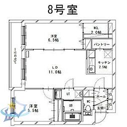 札幌市営東西線 西18丁目駅 徒歩4分 2階/-