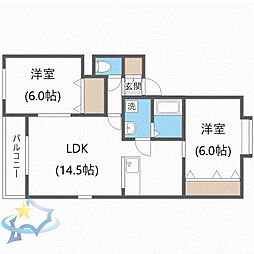 JR学園都市線 八軒駅 徒歩8分 1階/-