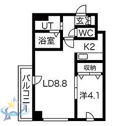 札幌市営南北線 中島公園駅 徒歩8分