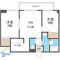 ベルボアメゾン宮の沢1階7.5万円