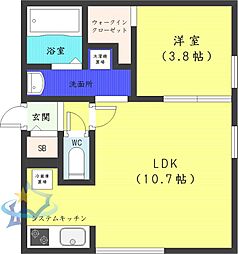 札幌市営東西線 琴似駅 徒歩3分 2階/-