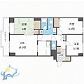 シーアイマンション円山西棟10階13.0万円