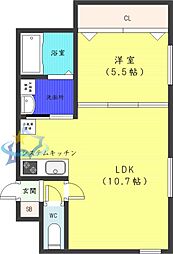 札幌市営東西線 発寒南駅 徒歩8分 4階/-