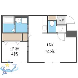 札幌市電2系統 西線11条駅 徒歩2分 4階/-
