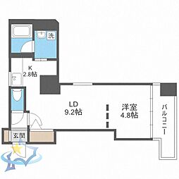 札幌市営東豊線 豊水すすきの駅 徒歩1分 8階/-