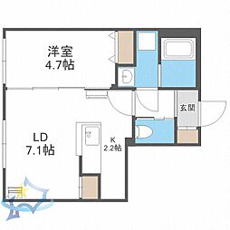 札幌市営南北線 中島公園駅 徒歩19分