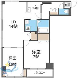 札幌市営東西線 西11丁目駅 徒歩12分 4階/-