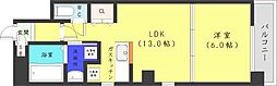 MulberryGarden512 1LDKの間取図画像