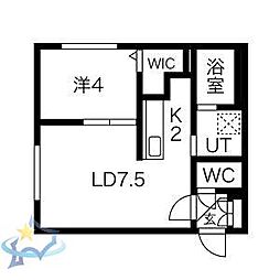 Crea Maison発寒南East 1階/-