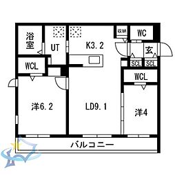 札幌市営東西線 円山公園駅 徒歩7分 2階/-