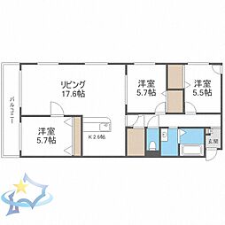 札幌市営東西線 西28丁目駅 徒歩7分 4階/-