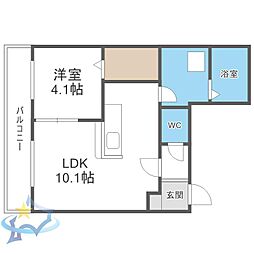 札幌市営東西線 発寒南駅 徒歩3分 3階/-