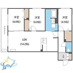 札幌市営東西線 発寒南駅 徒歩9分