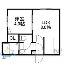 札幌市営東西線 西11丁目駅 徒歩12分 2階/-
