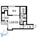 ブランノワールW18エグゼ4階5.2万円