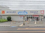 ドラッグストア 500m ウエルシア所沢けやき台店