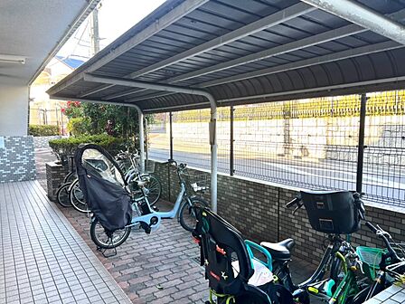 外観 自転車置き場（空き状況は都度ご確認ください）