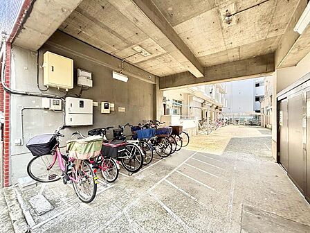 外観 自転車置き場（空き状況は都度ご確認ください）