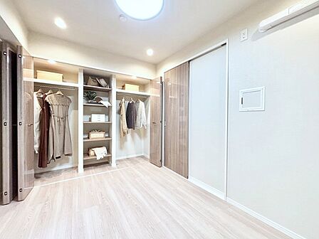 収納が充実しているので居住スペースを広々使えます  