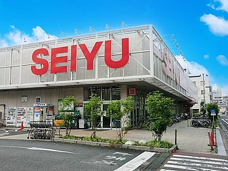 スーパー 380m 西友高野台店