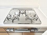 三口ガスコンロでお料理が一気にはかどりそう  