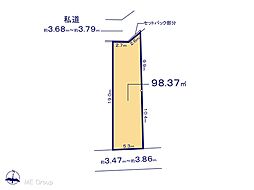 杉並区阿佐ヶ谷3丁目　土地　全3区画