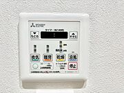 浴室涼風暖房換気乾燥機付きなので、お天気が悪い日のお洗濯も安心！