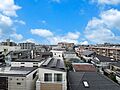 バルコニーから...