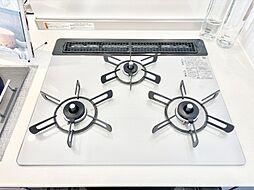 三口ガスコンロでお料理が一気にはかどりそう