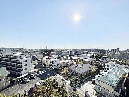 バルコニーからの眺望です