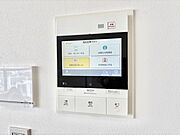 TVモニター付インターフォンが付いていてセキュリティ充実  