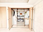 収納力あるクローゼット