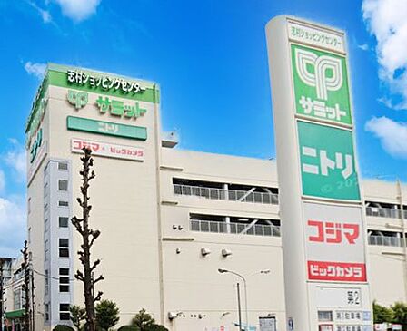ショッピングセンター 600m サミットストア-志村店