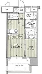 GRANFOREHakataWaterFront 1LDKの間取図画像