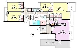 間取図画像 4LDK
