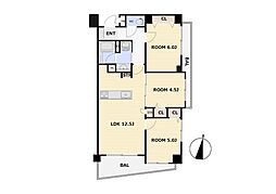 間取図画像 3LDK