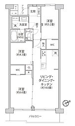 間取図画像 3LDK