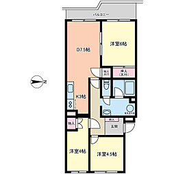 間取図画像 3LDK