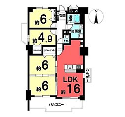 間取図画像 4LDK