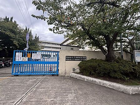 千里新田小学校 880m