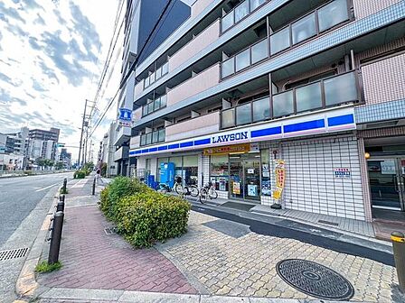 ローソン　上新庄三丁目店 490m